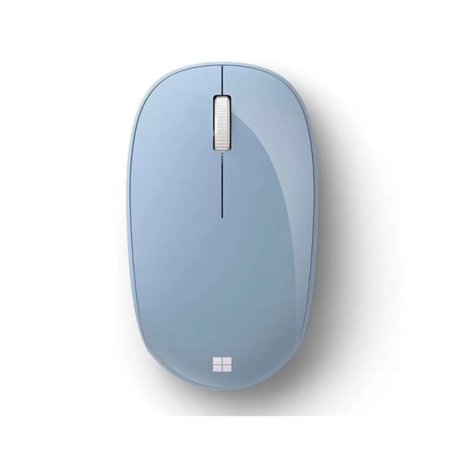 Mouse sem Fio Microsoft, Bluetooth, Azul - RJN00054