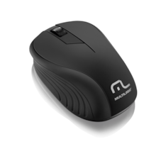 Multilaser Mouse sem Fio 2.4GHz 1200dpi MO212 Preto Multilaser Mouse sem Fio 2.4GHz 1200dpi MO212 Preto