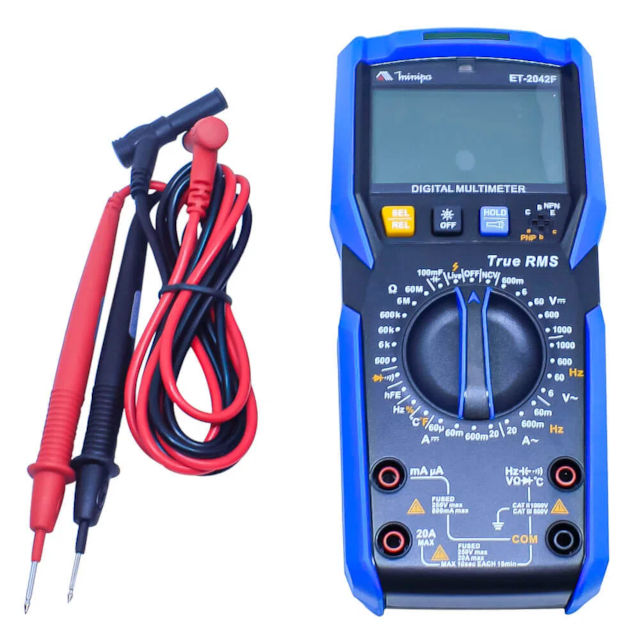 Multímetro Digital ET2042F 20A 600v - MINIPA Multímetro Digital ET2042F 20A 600v - MINIPA