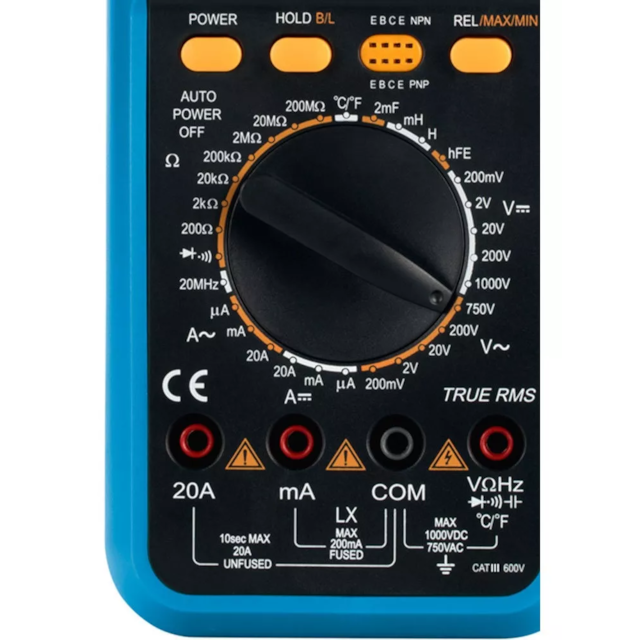 Multímetro Digital ET2082E 20A 600v - MINIPA Multímetro Digital ET2082E 20A 600v - MINIPA