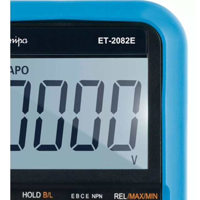 Multímetro Digital ET2082E 20A 600v - MINIPA Multímetro Digital ET2082E 20A 600v - MINIPA