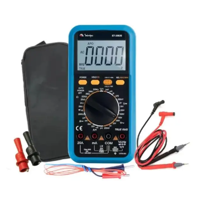 Multímetro Digital ET2082E 20A 600v - MINIPA Multímetro Digital ET2082E 20A 600v - MINIPA