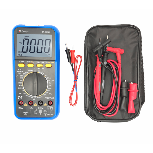 Multímetro Digital ET2082E 20A 600v - MINIPA Multímetro Digital ET2082E 20A 600v - MINIPA