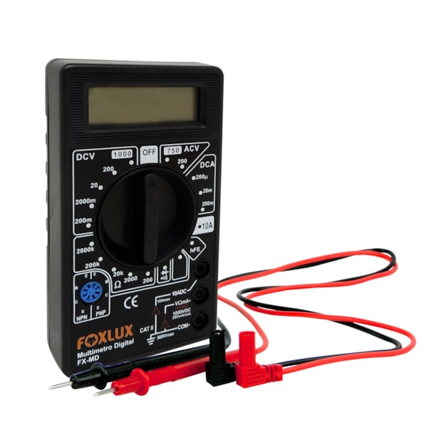 Multímetro Digital - Foxlux Multímetro Digital - Foxlux