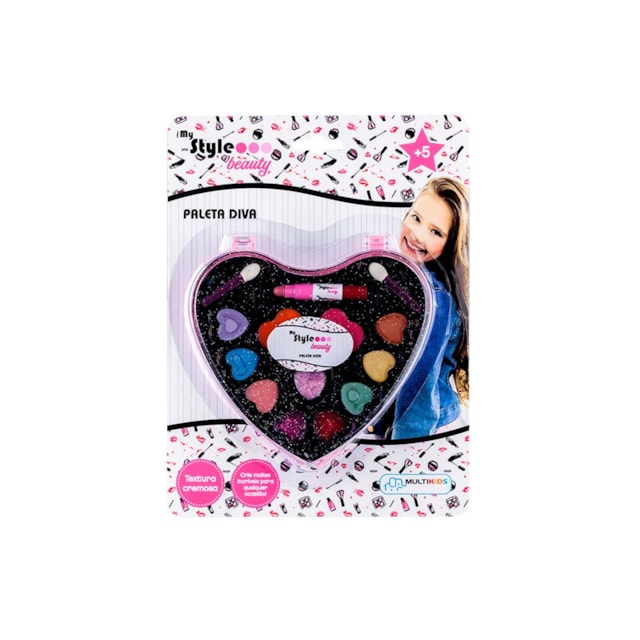 My Style Beauty Paleta Diva Multikids - BR1330 My Style Beauty Paleta Diva Multikids - BR1330