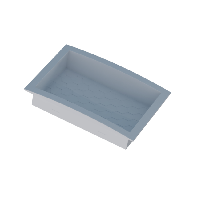 Nicho para Banheiro 460mm Branco - COZIMAX