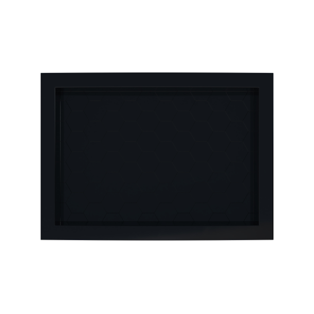 Nicho para Banheiro 460mm Preto - COZIMAX