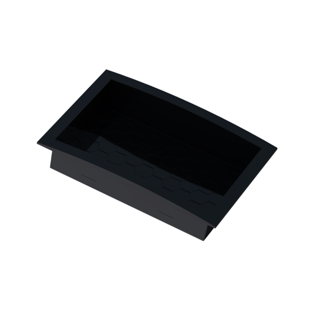 Nicho para Banheiro 460mm Preto - COZIMAX
