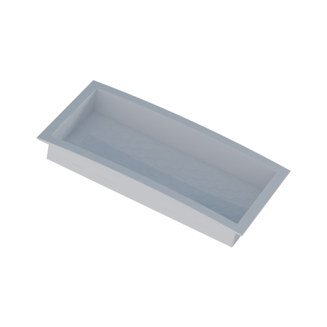 Nicho para Banheiro 660mm Branco - COZIMAX