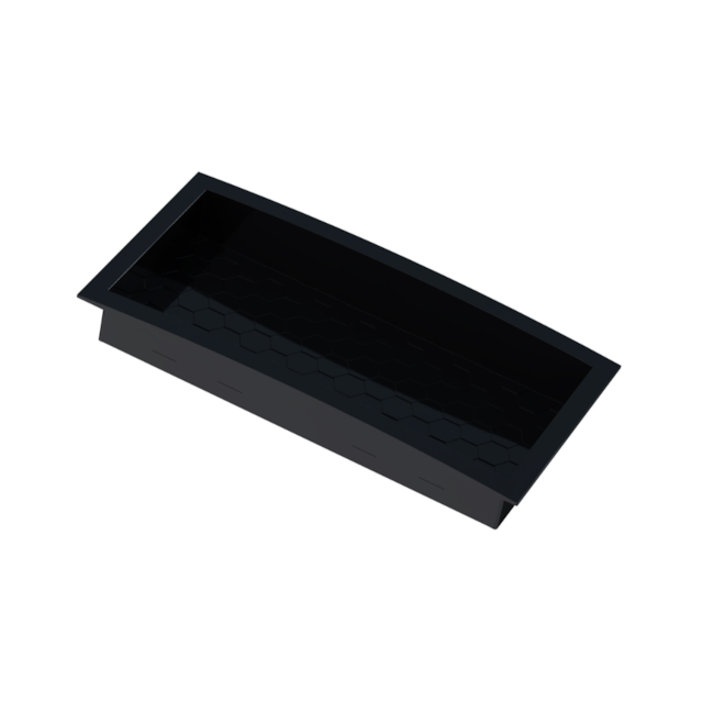 Nicho para Banheiro 660mm Preto - COZIMAX