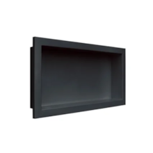 Nicho para Banheiro Preto 30 x 60cm - ARQUITECH