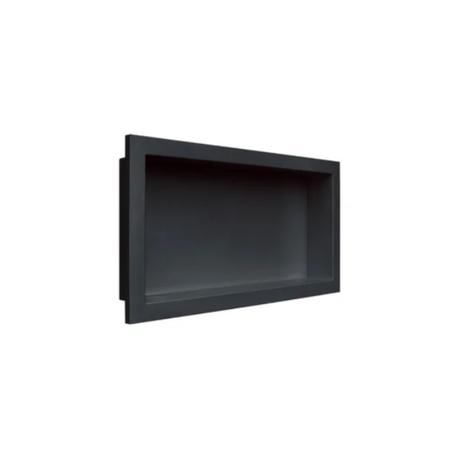 Nicho para Banheiro Preto 30 x 60cm - ARQUITECH