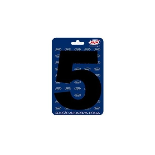 Número 5 ACM Médio Preto - JAPI Número 5 ACM Médio Preto - JAPI