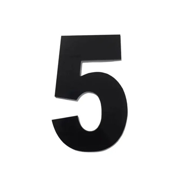 Número 5 ACM Médio Preto - JAPI Número 5 ACM Médio Preto - JAPI