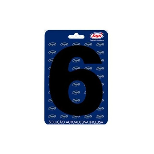 Número 6 ACM Médio Preto - JAPI Número 6 ACM Médio Preto - JAPI