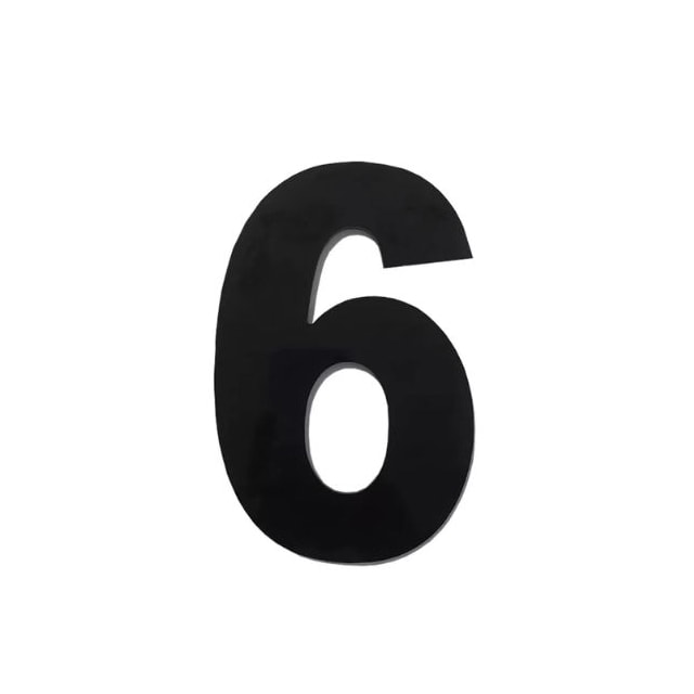 Número 6 ACM Médio Preto - JAPI Número 6 ACM Médio Preto - JAPI