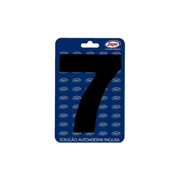 Número 7 ACM Médio Preto - JAPI Número 7 ACM Médio Preto - JAPI