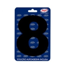 Número 8 ACM Médio Preto - JAPI Número 8 ACM Médio Preto - JAPI
