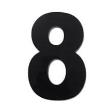Número 8 ACM Médio Preto - JAPI Número 8 ACM Médio Preto - JAPI
