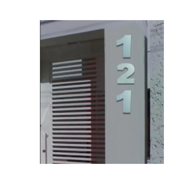 Número em Aço 2 Adesivo ACM - ATLAS Número em Aço 2 Adesivo ACM - ATLAS