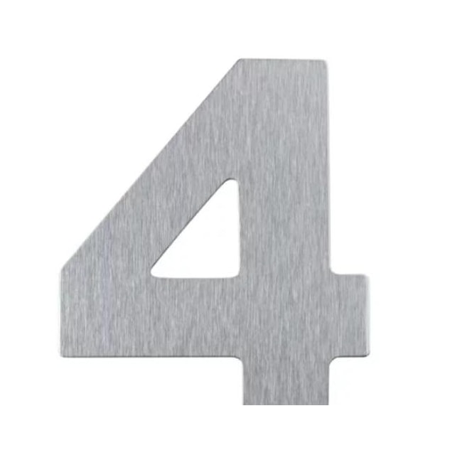 Número em Aço 4 Adesivo ACM - ATLAS Número em Aço 4 Adesivo ACM - ATLAS