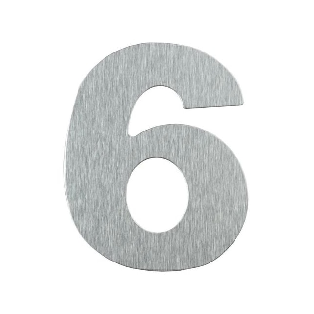 Número em Aço 6 Adesivo ACM - ATLAS Número em Aço 6 Adesivo ACM - ATLAS