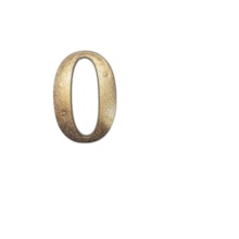 Número Residencial 0 Bronze - Valeplast Número Residencial 0 Bronze - Valeplast