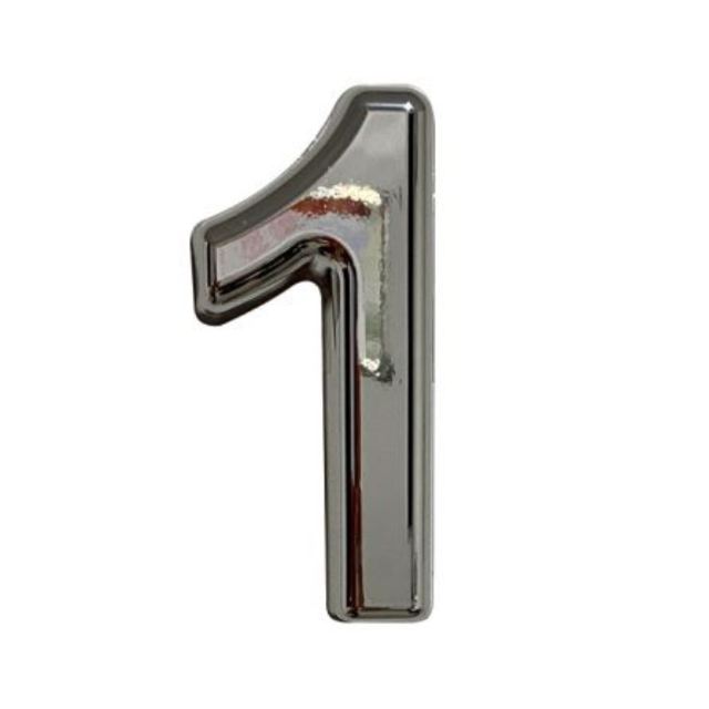 Número Residencial 1 ABS 3D 15cm - TUROSSI