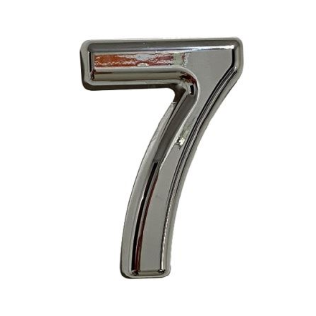 Número Residencial 7 ABS 3D 15cm - TUROSSI