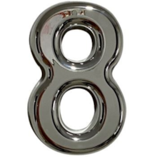 Número Residencial 8 ABS 3D 15cm - TUROSSI