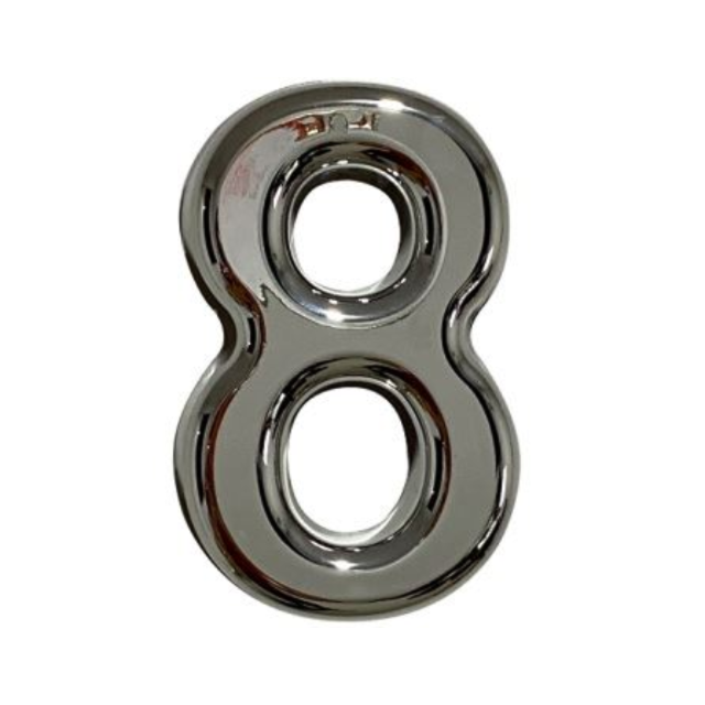 Número Residencial 8 ABS 3D 15cm - TUROSSI