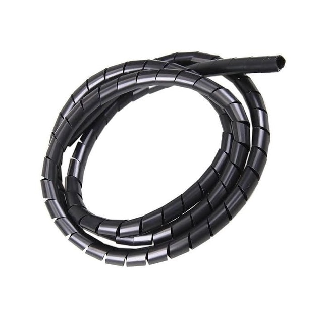 Organizador de Fios 1m Preto - Overtime Organizador de Fios 1m Preto - Overtime