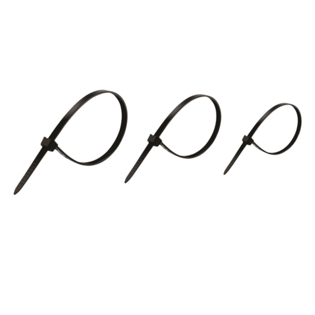 Pacote de Abraçadeiras de Nylon Pretas 30 Peças 400x4,8mm - DILUX