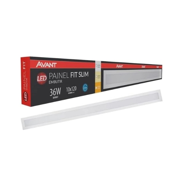 Painel de LED Fit Sobrepor 36w 4000k - AVANT