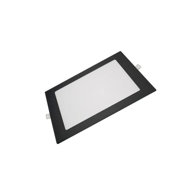 Painel de Led para Embutir Quadrado 18w 6500k Preto - DILUX Painel de Led para Embutir Quadrado 18w 6500k Preto - DILUX
