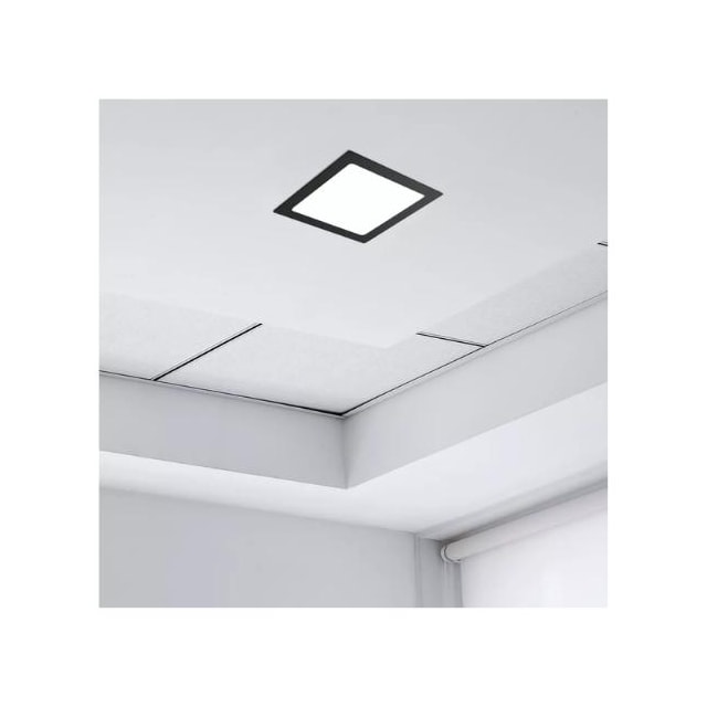 Painel de Led para Embutir Quadrado 18w 6500k Preto - DILUX Painel de Led para Embutir Quadrado 18w 6500k Preto - DILUX