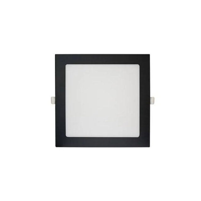 Painel de Led para Embutir Quadrado 18w 6500k Preto - Dilux