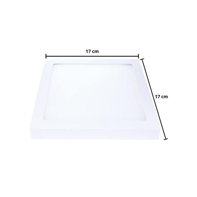 Painel de LED para Sobrepor Quadrado 24W 4000K - AVANT