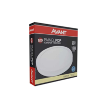 Painel de LED para Sobrepor Redondo 18W 4000K - AVANT