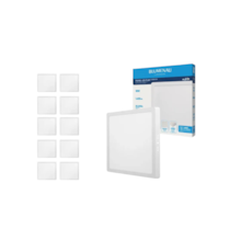 Painel de LED Tech Slim p/ Sobrepor Quadrado Branco 6500K 18W - BLUMENAU