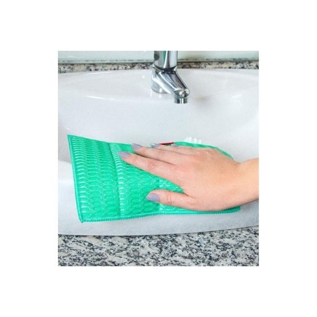 Pano Alta Performance para  Banheiro Verde Esfrebom - BETTANIN Pano Alta Performance para  Banheiro Verde Esfrebom - BETTANIN