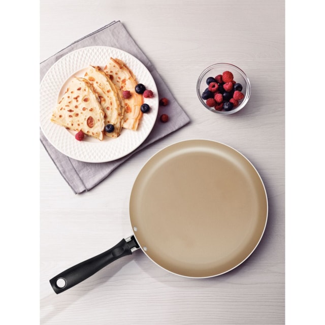 Panquequeira Tramontina Turim em Alumínio Vermelha 22 cm Panquequeira Tramontina Turim em Alumínio Vermelha 22 cm