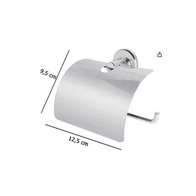 Papeleira Inox Stander - Mesano Papeleira Inox Stander - Mesano