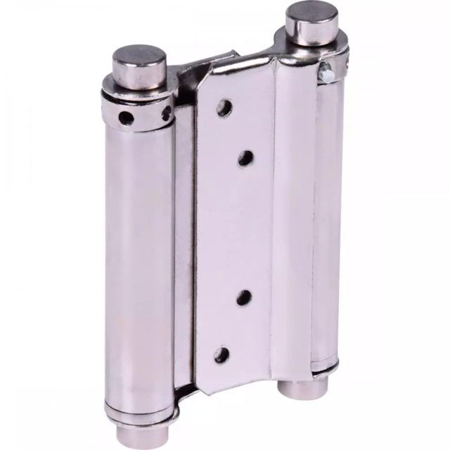 Par de Dobradiça Vai e Vem 3" Niquelado - KALA Par de Dobradiça Vai e Vem 3" Niquelado - KALA