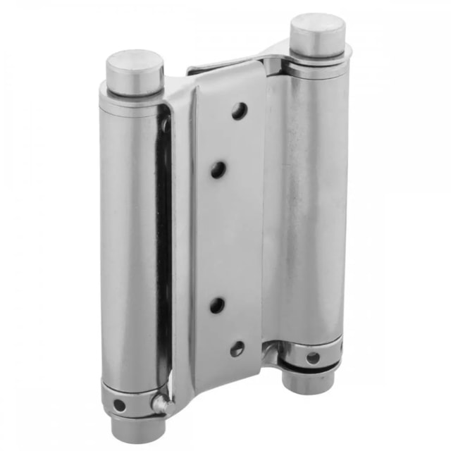 Par de Dobradiça Vai e Vem 3" Niquelado - KALA Par de Dobradiça Vai e Vem 3" Niquelado - KALA