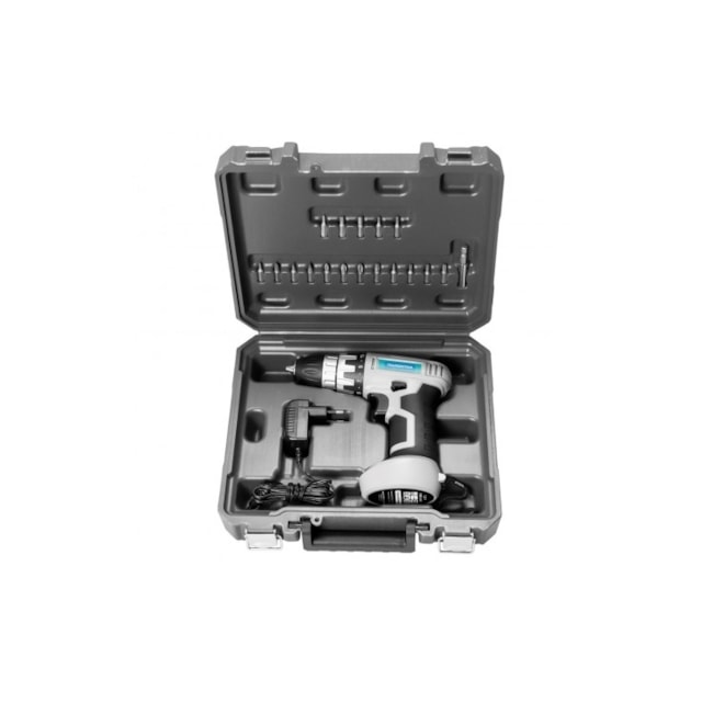 Parafusadeira Furadeira 7,2V 20 Peças - TRAMONTINA Parafusadeira Furadeira 7,2V 20 Peças - TRAMONTINA