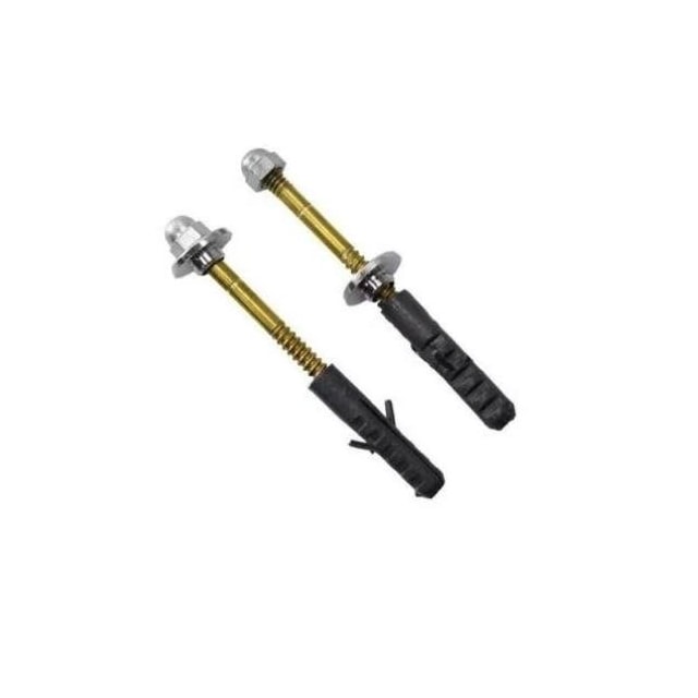 Parafuso Latonado para Vaso Sanitário 2 Peças - MESANO Parafuso Latonado para Vaso Sanitário 2 Peças - MESANO