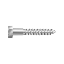 Parafuso Sextavado Zincado Rosca Soberba 1/4" x 40mm - WORKER