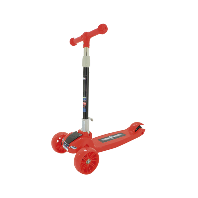 Patinete c/ls Speed Cars Zippy Toys Vermelho