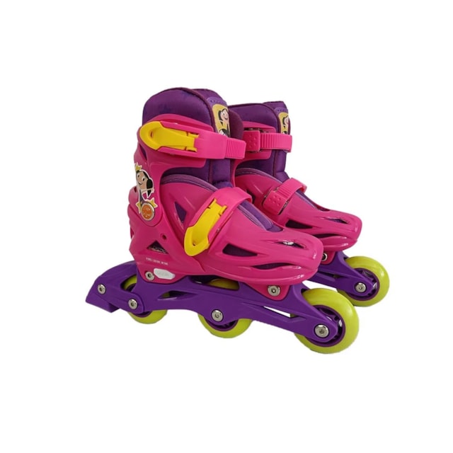 Patins Inline 2 em 1 Tam. 31-34 O Show da Luna Multikids - BR1747 Patins Inline 2 em 1 Tam. 31-34 O Show da Luna Multikids - BR1747